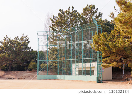 A ground with a backstop A ground with a backstop 139132184