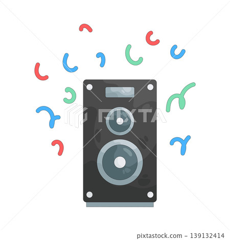 Illustration of speaker Illustration of speaker 139132414
