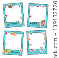Instant camera style frame set 139132720