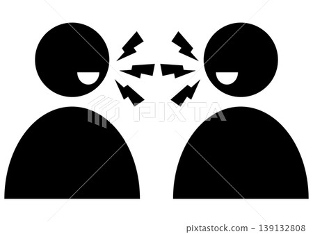 大聲說話的人；對話；吵雜；圖示；象形圖；向量圖 139132808