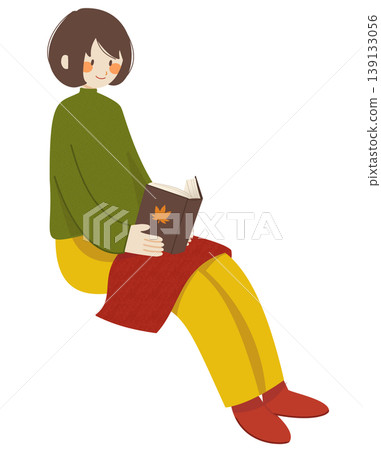 看書的女人 139133056