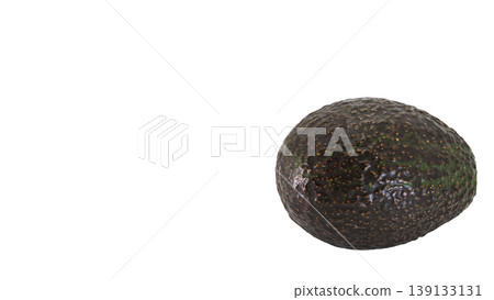 Avocado close-up, transparent background, macro photography Avocado close-up, transparent background, macro photography 139133131