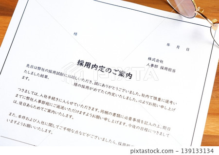 Job Offer Letter - A letter of employment offer notifying you that you have been offered employment as a result of your job hunting or career change. Job Offer Letter - A letter of employment offer notifying you that you have been offered employment as a result of your job hunting or career change. 139133134