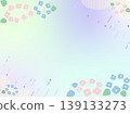 Japanese Modern Rainy Season Background 03: Hydrangeas 139133273