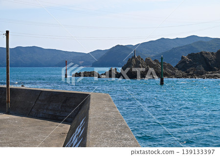 【大分縣築美市】從寶島眺望九州本島和寶島海峽 139133397