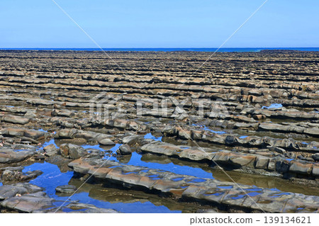 青島、「魔鬼搓衣板」岩層和日向海（宮崎縣宮崎市） 139134621