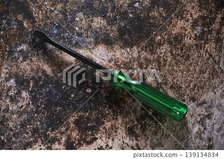 screwdrivers on rustic background for DIY concept. screwdrivers on rustic background for DIY concept. 139134834