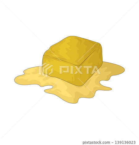 Illustration of Butter Illustration of Butter 139136023