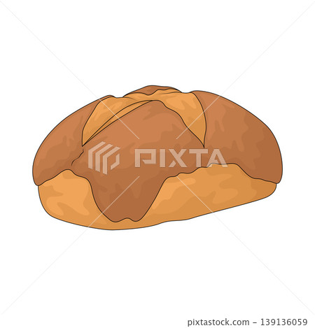 Illustration of Bread Illustration of Bread 139136059