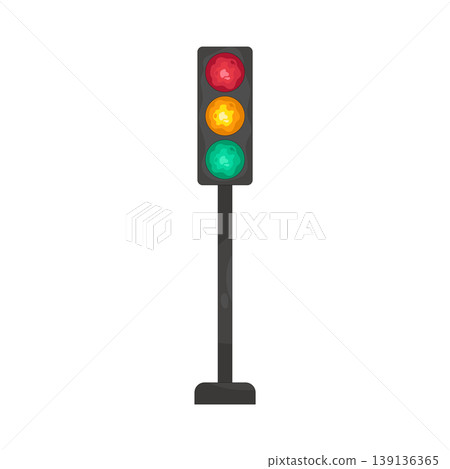 Illustration of traffic light Illustration of traffic light 139136365