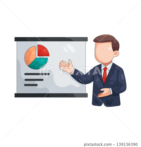 Illustration of presentation  139136390
