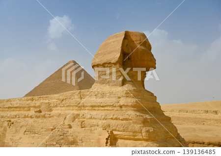 Sphinx, Pyramids, Giza Sphinx, Pyramids, Giza 139136485