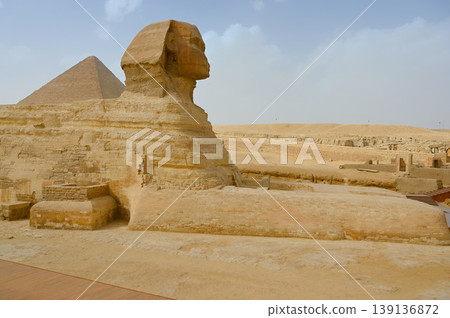 Great Sphinx, Pyramids, Giza 139136872
