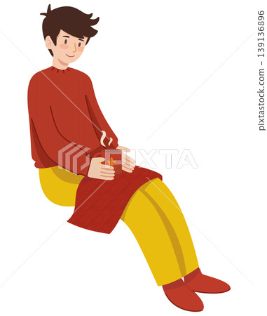 男子與馬克杯 男子與馬克杯 139136896