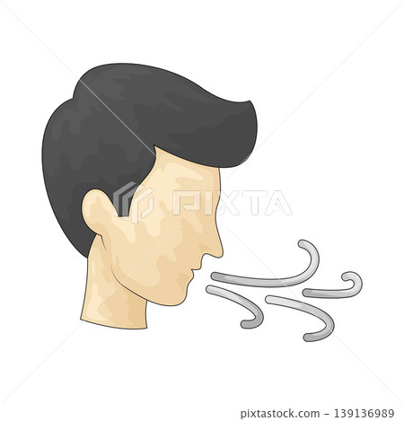 Illustration of Breathing Illustration of Breathing 139136989