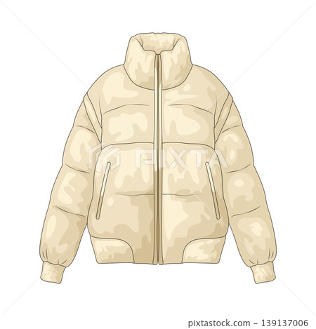 Illustration of Down jacket Illustration of Down jacket 139137006