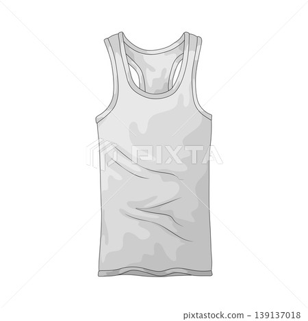 Illustration of tank top Illustration of tank top 139137018