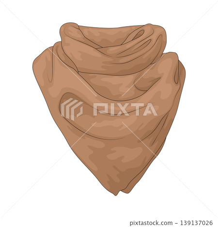 Illustration of hijab Illustration of hijab 139137026