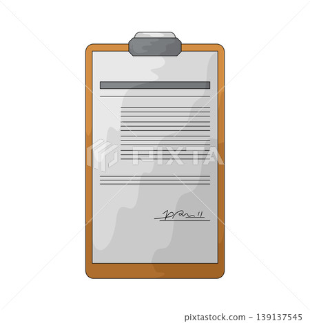 Illustration of Signed Document Illustration of Signed Document 139137545
