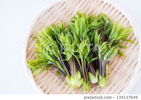 Natural Koshiabura served in a basket Natural Koshiabura served in a basket 139137649