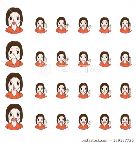 Illustration of an office worker Illustration of an office worker 139137726