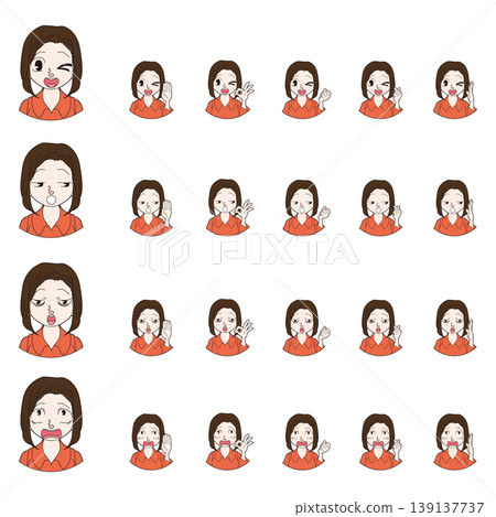 Illustration of an office worker Illustration of an office worker 139137737