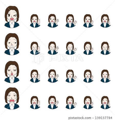 Illustration of a person in a suit Illustration of a person in a suit 139137784