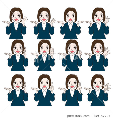Illustration of a person in a suit Illustration of a person in a suit 139137795