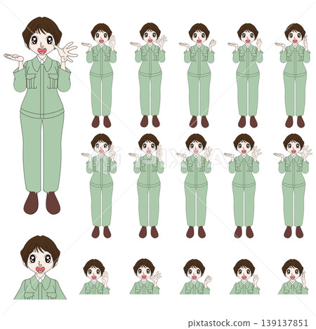 建築工地工作人員插圖 139137851