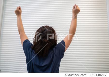 Women stretching Women stretching 139140207