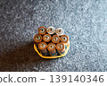 Stack of Batteries - Energy and Power Symbol 139140346