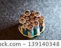 Group of Batteries - Energy & Power Symbol 139140348