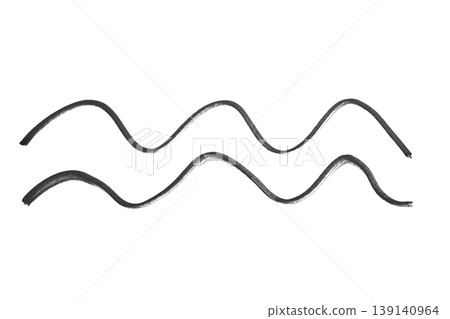 the zodiac sign of Aquarius drawn with a black marker the zodiac sign of Aquarius drawn with a black marker 139140964