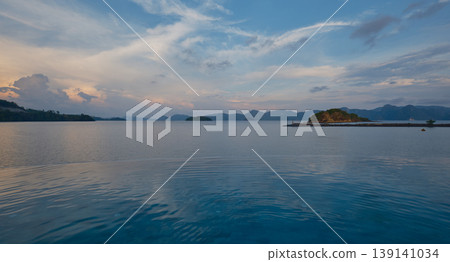 Langkawi Malaysia-April 18 2024: Langkawi, a duty-free archipelago of 99 islands in northwest Malaysia, is a premier UNESCO Global Geopark known for its stunning beaches, ancient mangrove forests 139141034