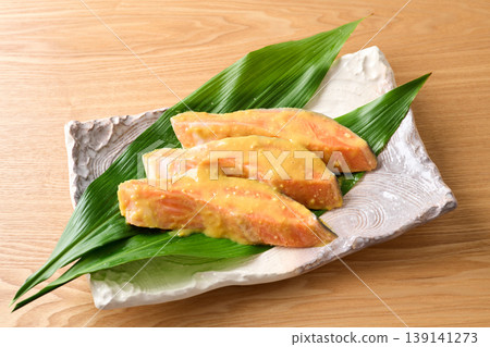 Salmon pickled in Nishikyo 139141273