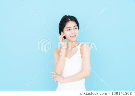 年輕女性的美麗 139141508