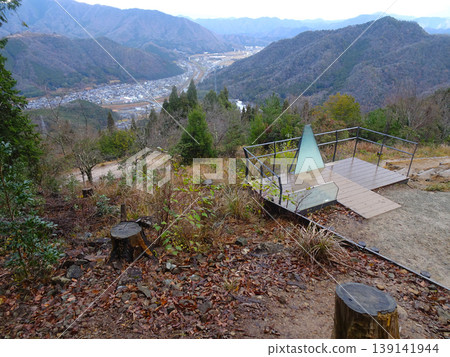 立泉峽第一觀景台及武田城遺址(兵庫縣朝佐市) 立泉峽第一觀景台及武田城遺址(兵庫縣朝佐市) 139141944