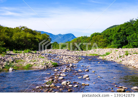 比丘尼川,北海道的一條山澗 比丘尼川,北海道的一條山澗 139142879