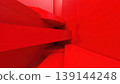 Abstract Red Layered Wall With Sharp Diagonal Lines 139144248