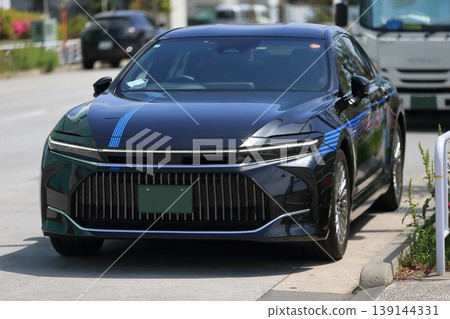 黑色國產轎車 139144331