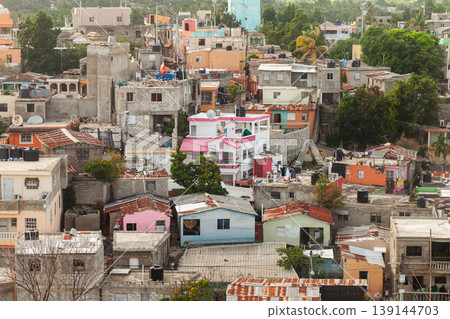 Barrio Santo Domingo Savio, Dominican Republic. Barrio Santo Domingo Savio, Dominican Republic. 139144703