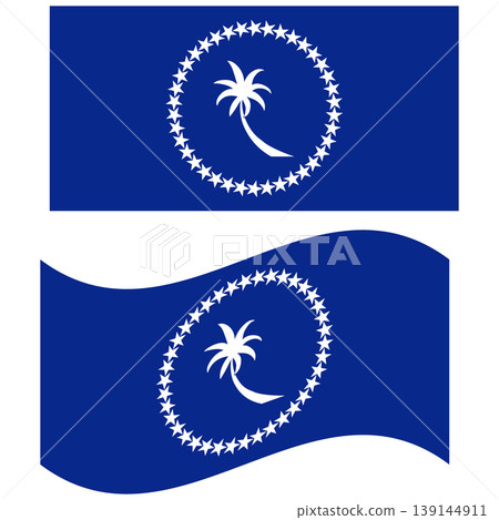Chuuk state of Micronesia flag. flag of Chuuk. National flag of Chuuk. flat style Chuuk state of Micronesia flag. flag of Chuuk. National flag of Chuuk. flat style 139144911