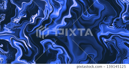 Deep Ocean Blue Glitch Abstract Wallpaper Background, Futuristic Digital Noise Waves, Dark Teal Aesthetic Texture, Cyber Glitch Art, High Resolution 4K Design Ultra HD 139145125