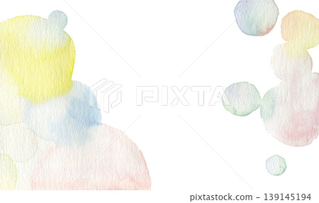 Pastel watercolor blurred circular background | Watercolor, Circle, Blur, Soft, Abstract 139145194