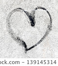 Heart Drawn in Sand 139145314