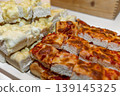 Focaccia and pizza 139145325