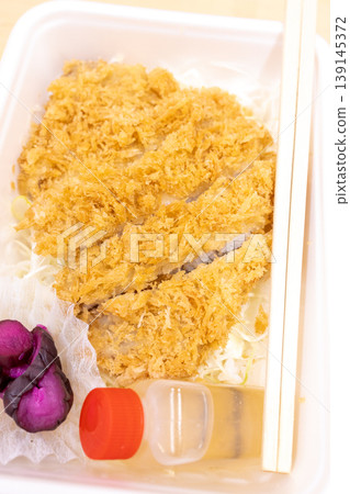 Delicious Tonkatsu Bento Box Delicious Tonkatsu Bento Box 139145372
