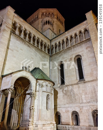 Trento Cathedral or Duomo di Trento is a Roman Catholic cathedral in Trento city in Trentino Alto Adige in Italy Trento Cathedral or Duomo di Trento is a Roman Catholic cathedral in Trento city in Trentino Alto Adige in Italy 139145958