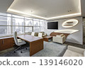 a large office area in a hotel 139146020