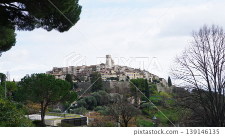 Traditional old stone houses on a street in the medieval town of Saint Paul de Vence, French Riviera, South of France Traditional old stone houses on a street in the medieval town of Saint Paul de Vence, French Riviera, South of France 139146135
